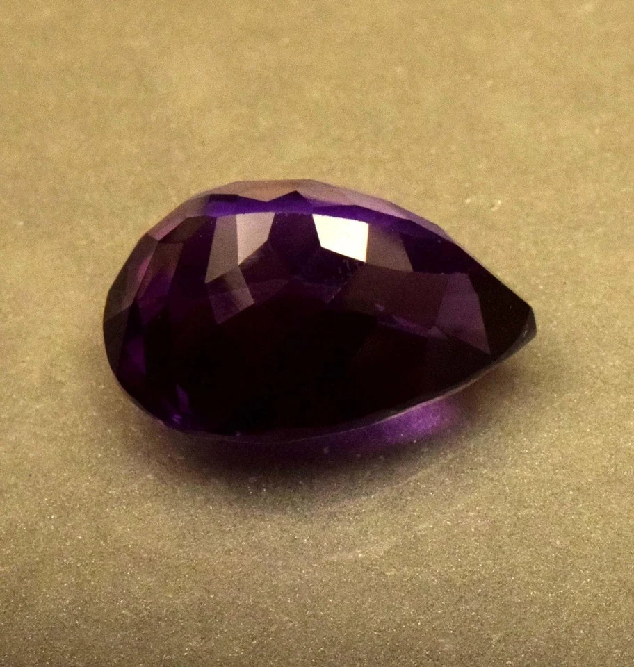 Natural Certified Amethyst Pear Shape 99.03 Ct+ Amazing look Loose Gemstone