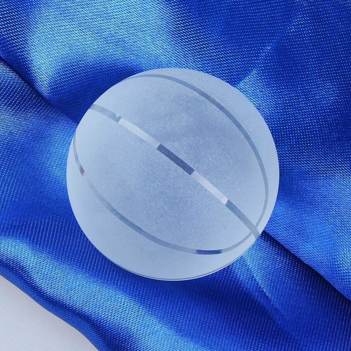 40MM Crystal Glass Ball Basketball Shape For Home Decoration Gems Gift For Kids