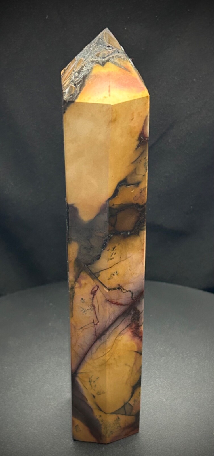 Jumbo 9″ Mookaite Tower 1lb 12oz