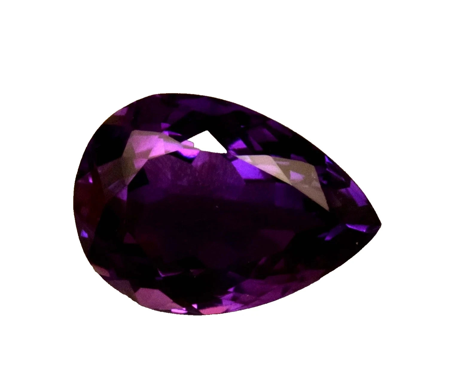 Natural Certified Amethyst Pear Shape 99.03 Ct+ Amazing look Loose Gemstone