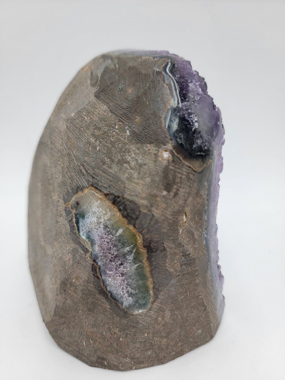 3.6lb STUNNING EMPORION Natural Amethyst Gem Crystal Clusters Geode Uruguay