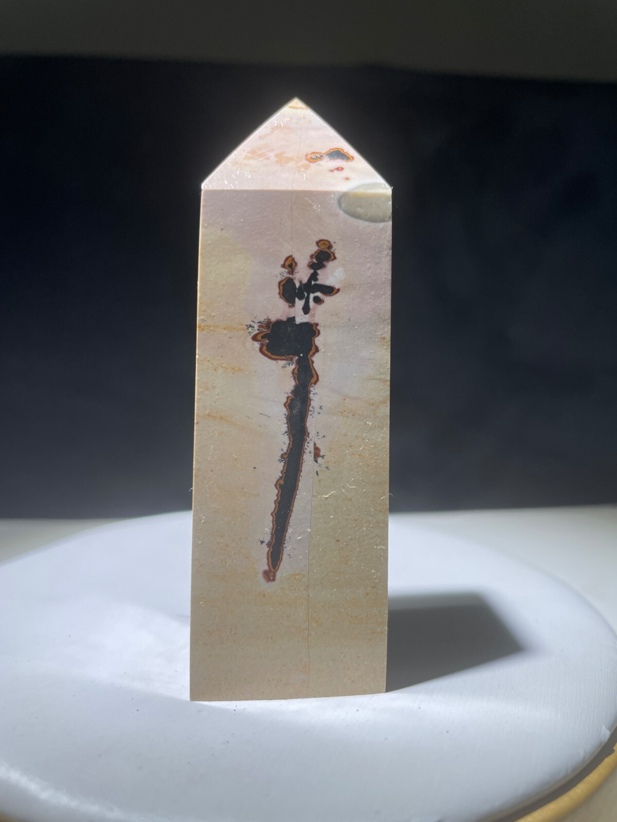 96g Traditional Chinese painting stone pagoda 111