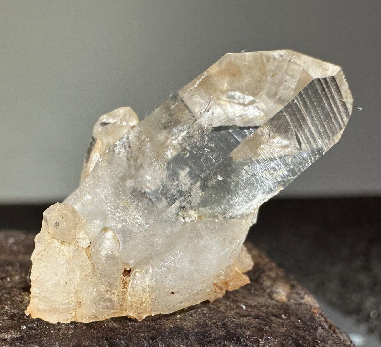 ➤ 1-1/8 Inch QUARTZ CRYSTAL CLUSTER- Hot Springs Arkansas VIDEO➤396
