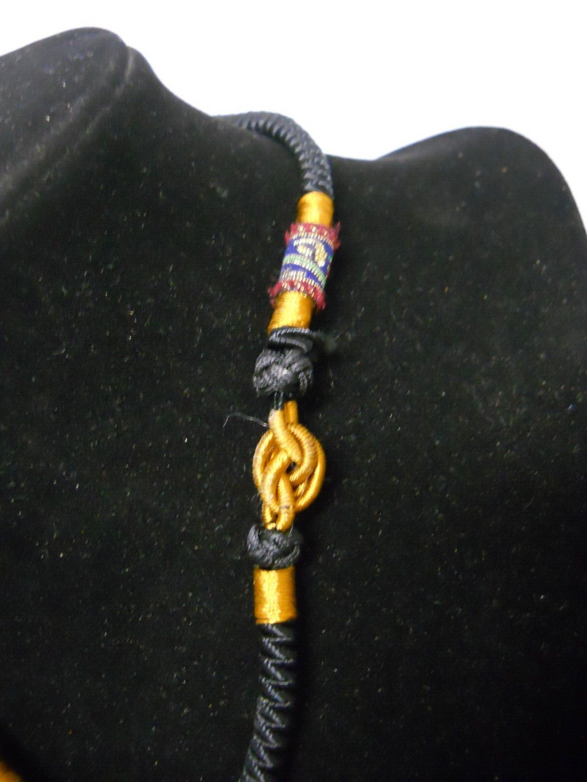 Matching Sizeable Necklace & Bracelet Fossil Beetle in Resin Jewelry Set #746