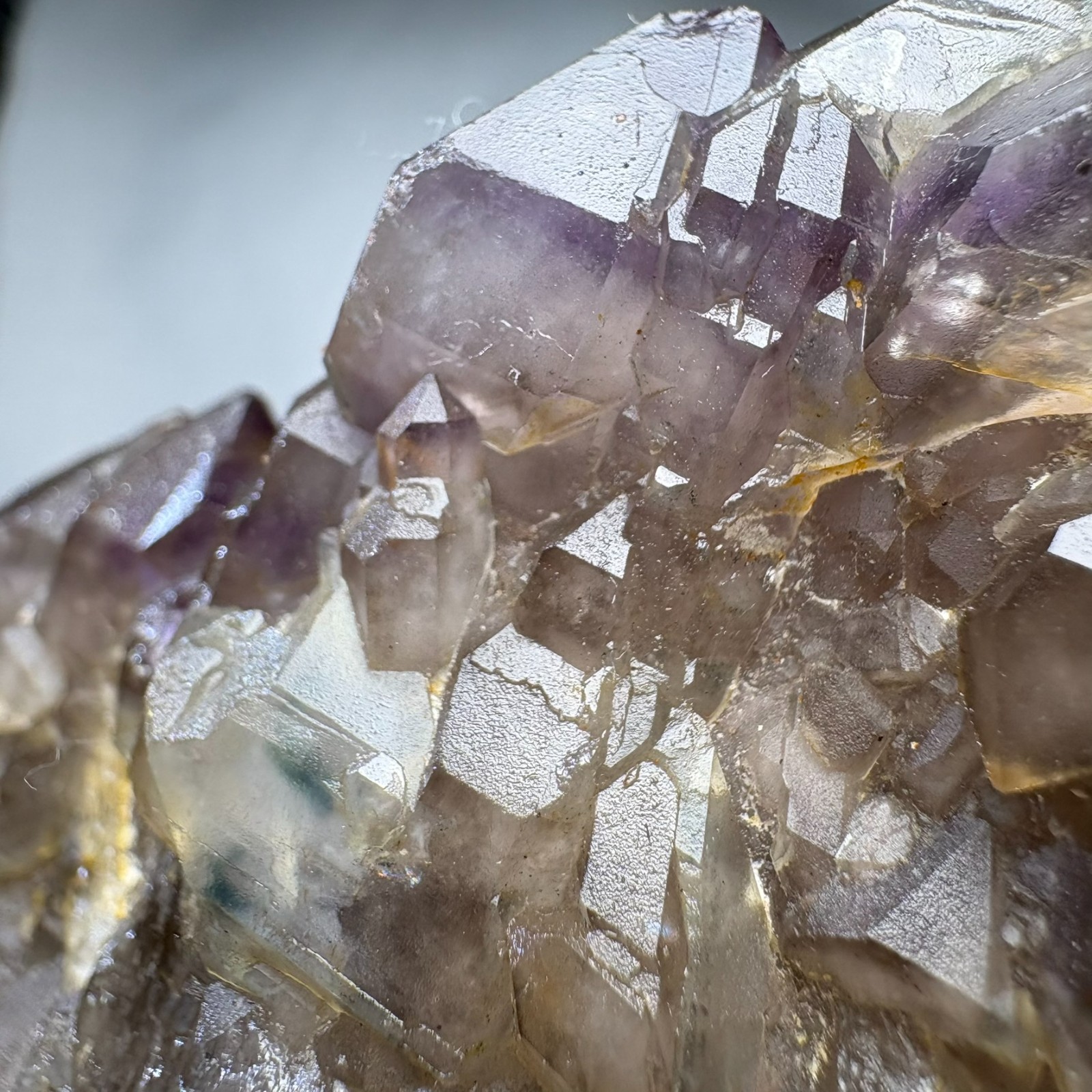 Large Double-Sided Cathedral Amethyst Cluster Crystal Specimen Heal Meditation