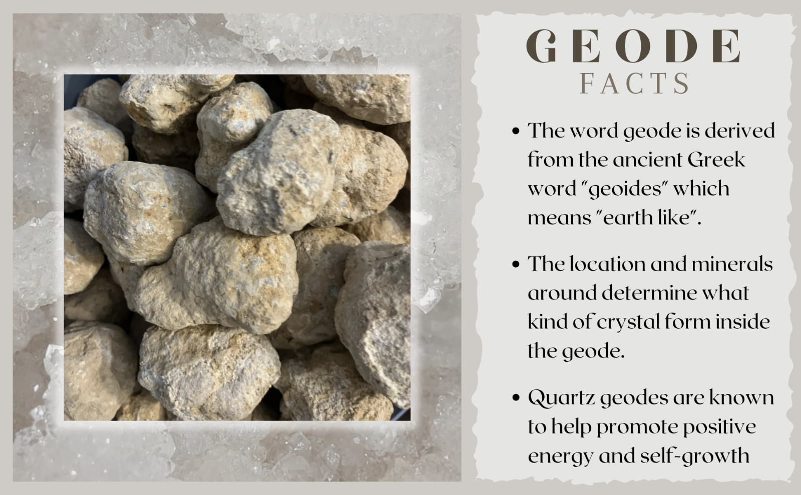 Break Your Own Geodes! BOX SET WITH HAMMER | Uncut Crystal Geode Specimens SMALL