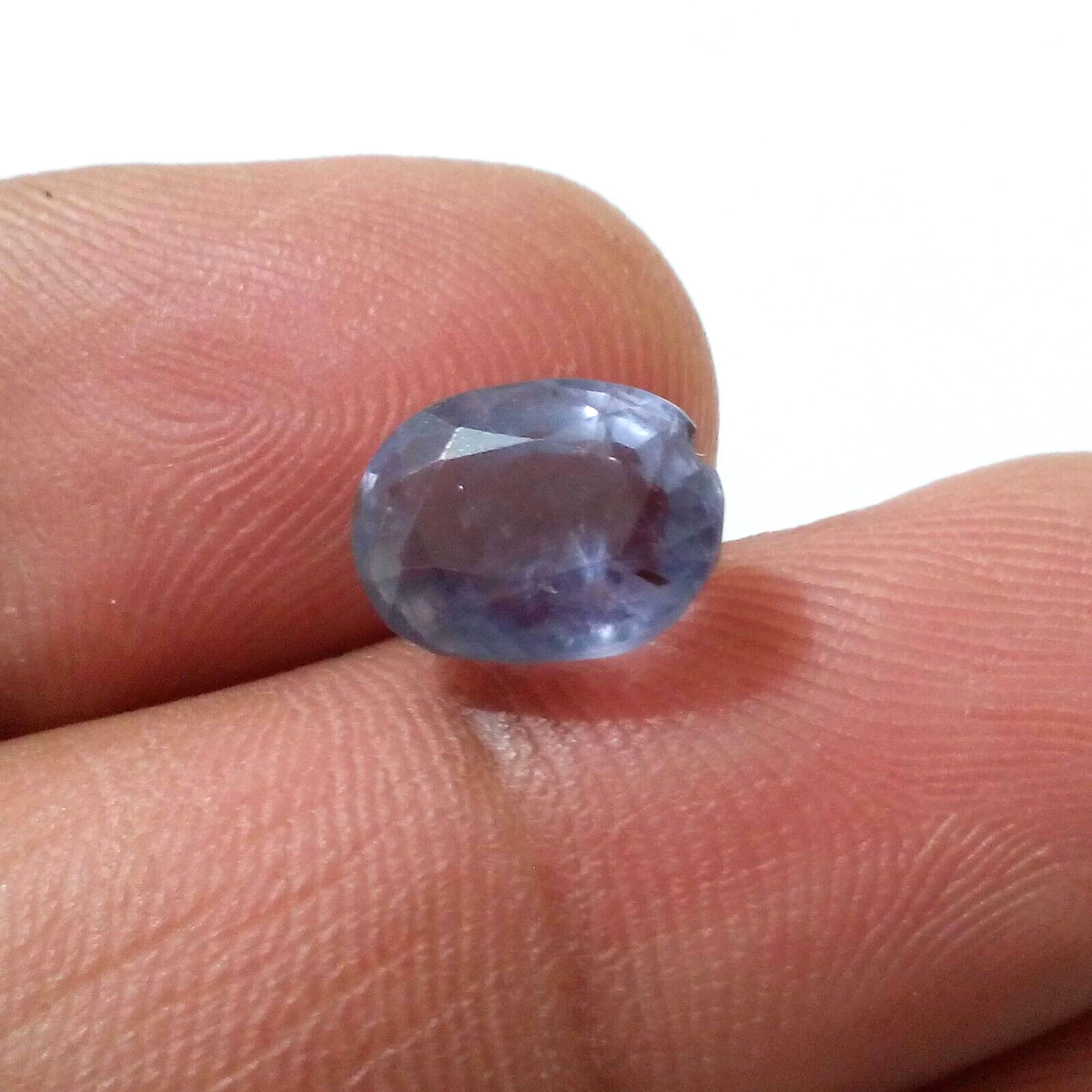 Good Quality Blue Iolite Faceted Oval Shape 3.30 Crt 10x8x5.50 MM Loose Gemstone