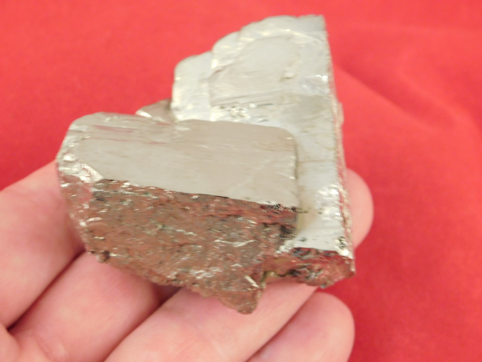 LARGER! 100% Natural PYRITE Crystal CUBE Cluster Huanzala Mine Peru 318gr