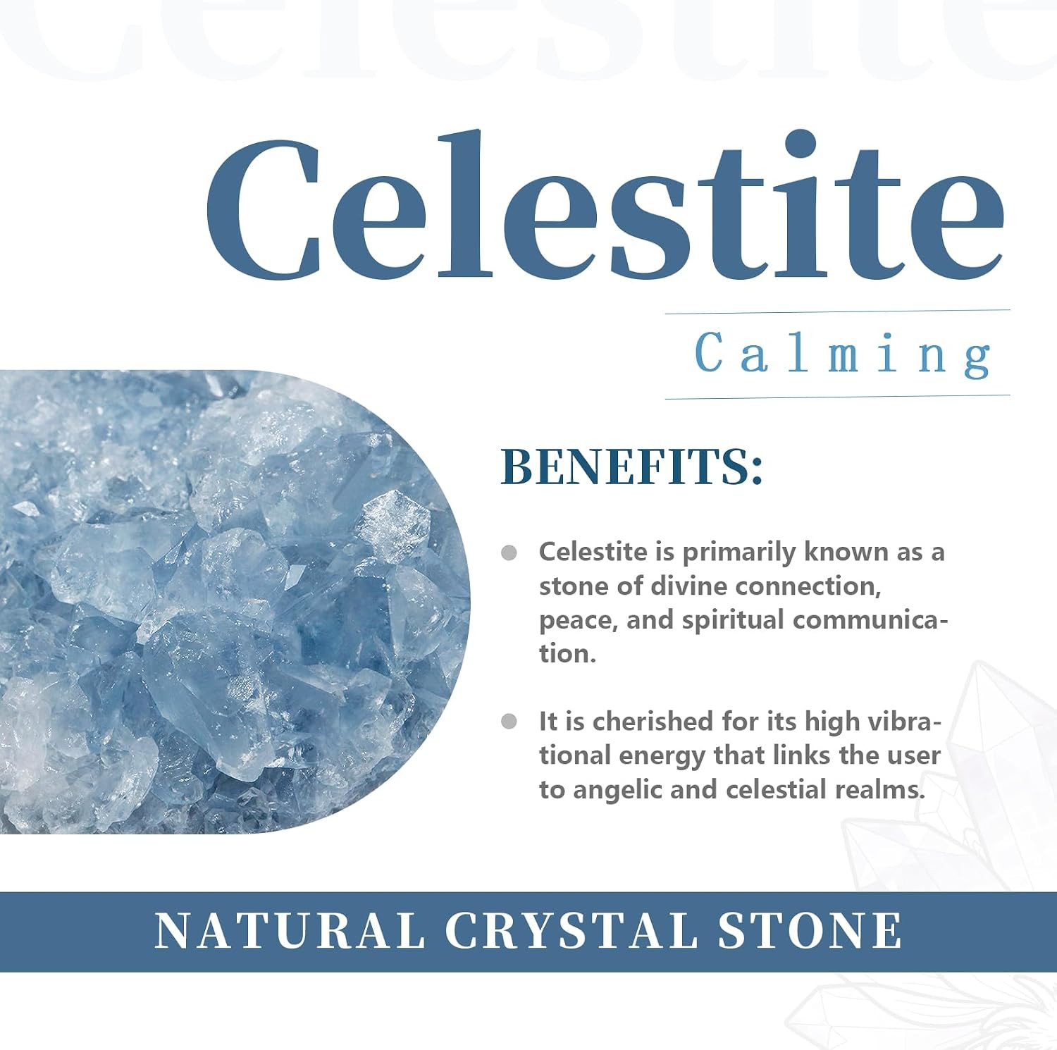 Natural Raw Blue Celestite Mineral Healing Crystal Cluster Geode Irregular Home