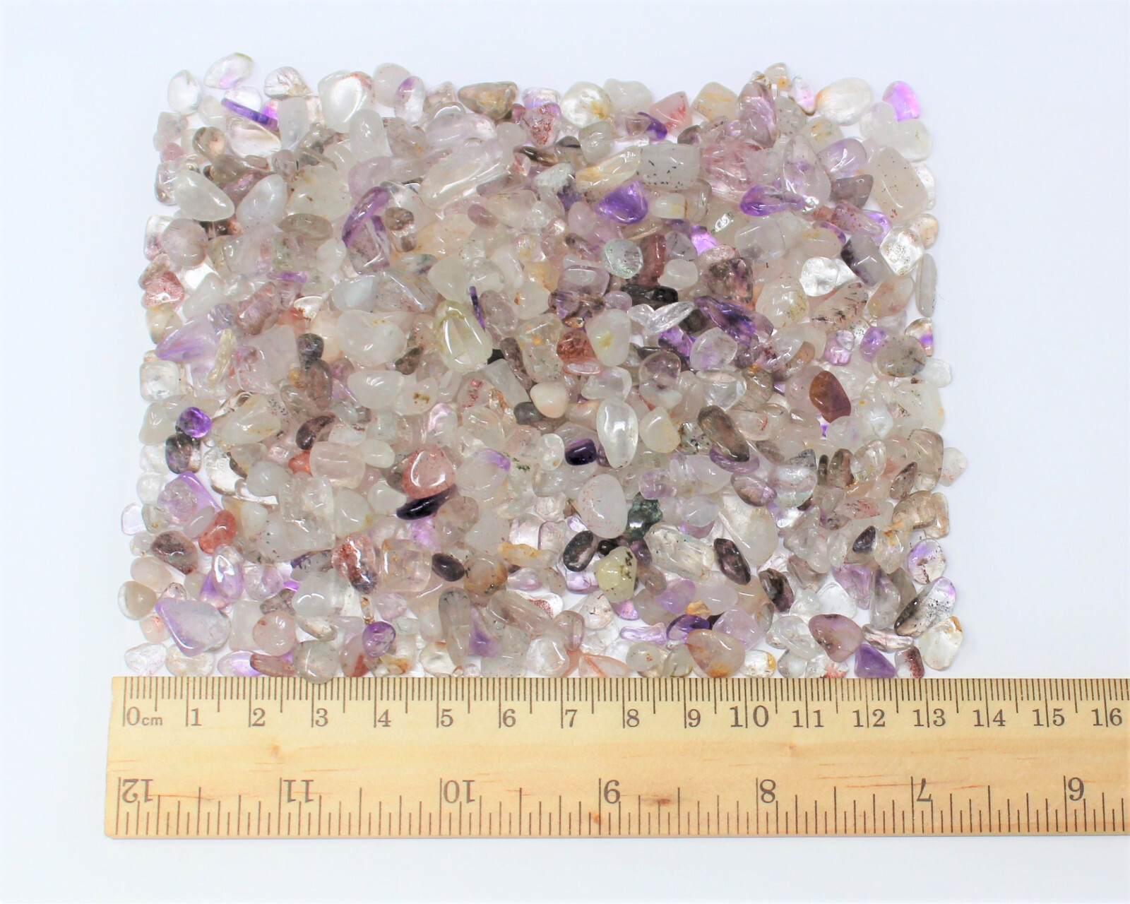 Super 7 Semi Tumbled Gemstone Mini Chips 5 – 7mm (‘A’ Grade Wholesale Bulk Lots)