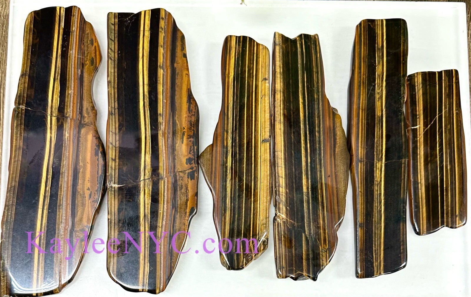 Wholesale Lot 2 Lb Natural Tiger Eye Slab Crystal Healing Energy