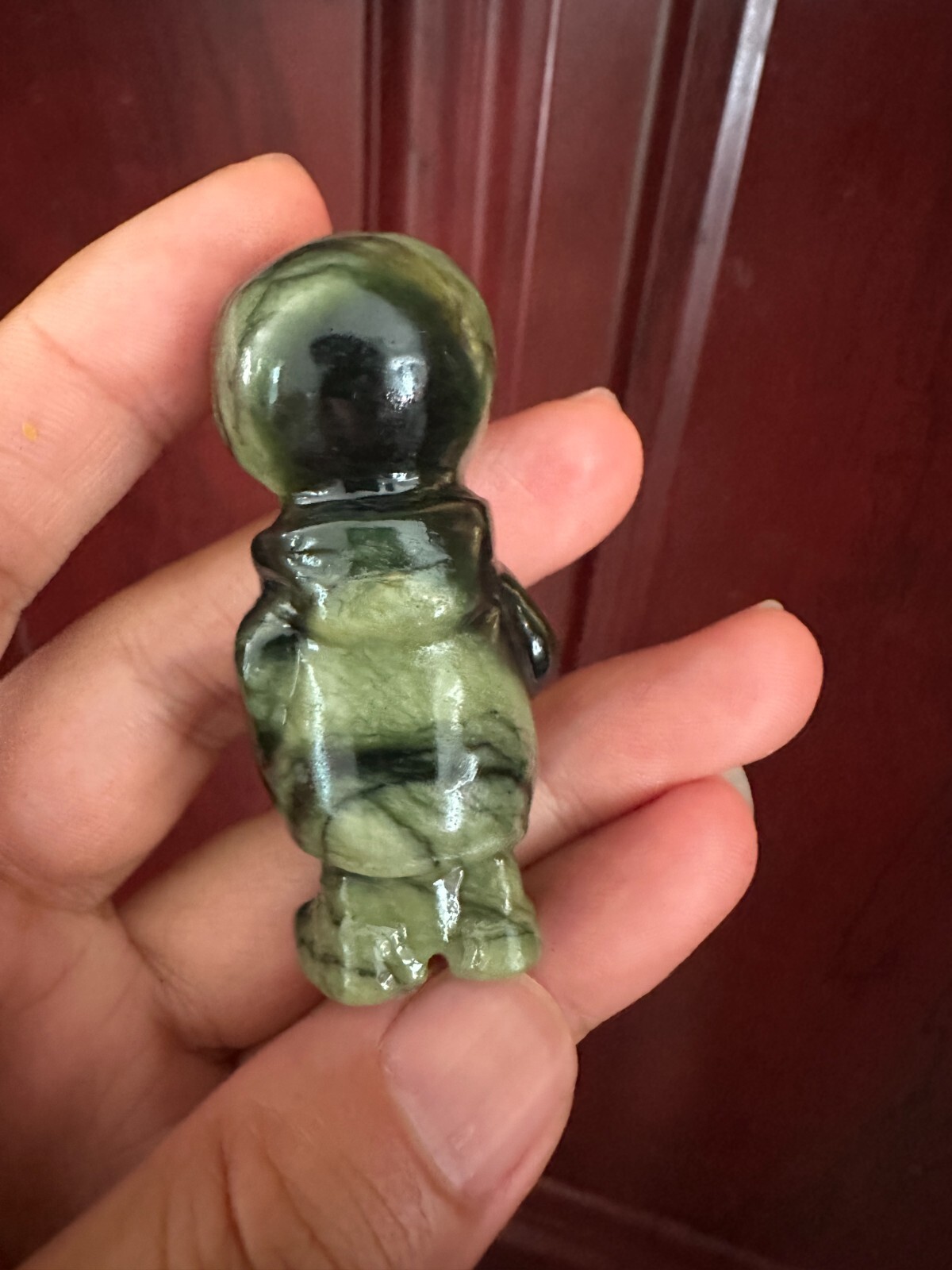 1pc Natural ophiolite Quartz Carved skull Crystal Reiki decor gift