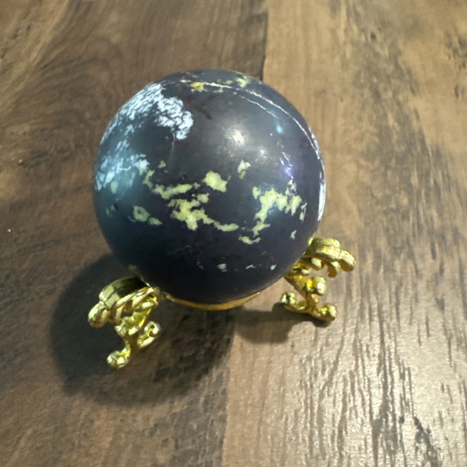 Lemon Jade Crystal Sphere 246 Grams 53 mm