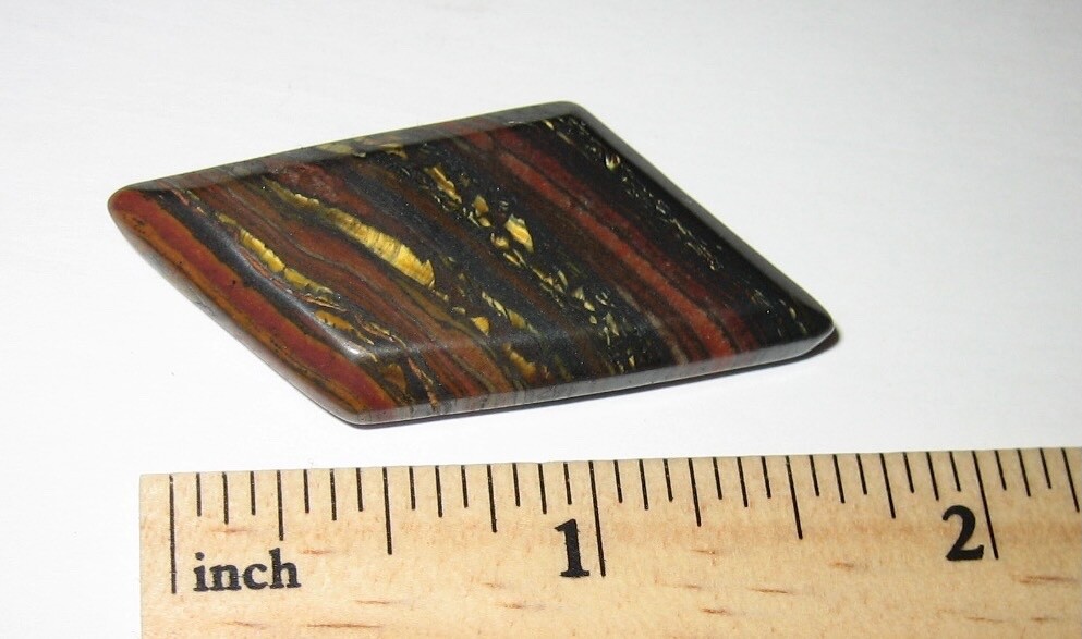 1.6″ TUMBLED POLISHED NATURAL TIGER IRON STONE MINERAL FROM AUSTRALIA ~ 12g *10