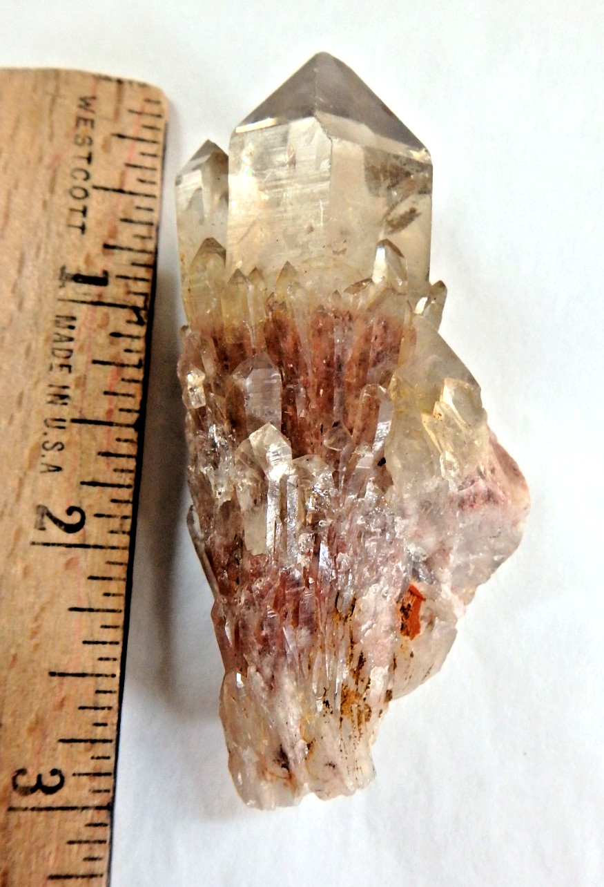 Crystal Kundalini Citrine Natural 52.5 grams Lots of Sparkle Phantom Congo