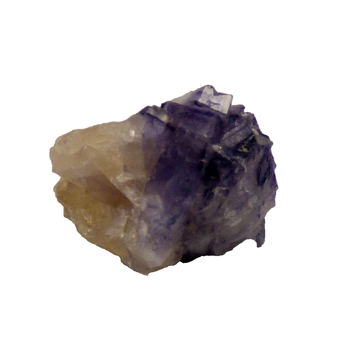 Blue John Fluorite Crystal Specimen Derbyshire UK 2g 12mm Unpolished