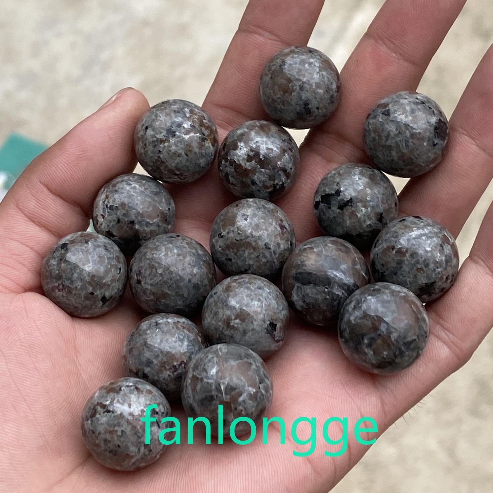5pcs Natural Yooperite Ball Quartz Crystal Sphere Gem Reiki Healing 20mm