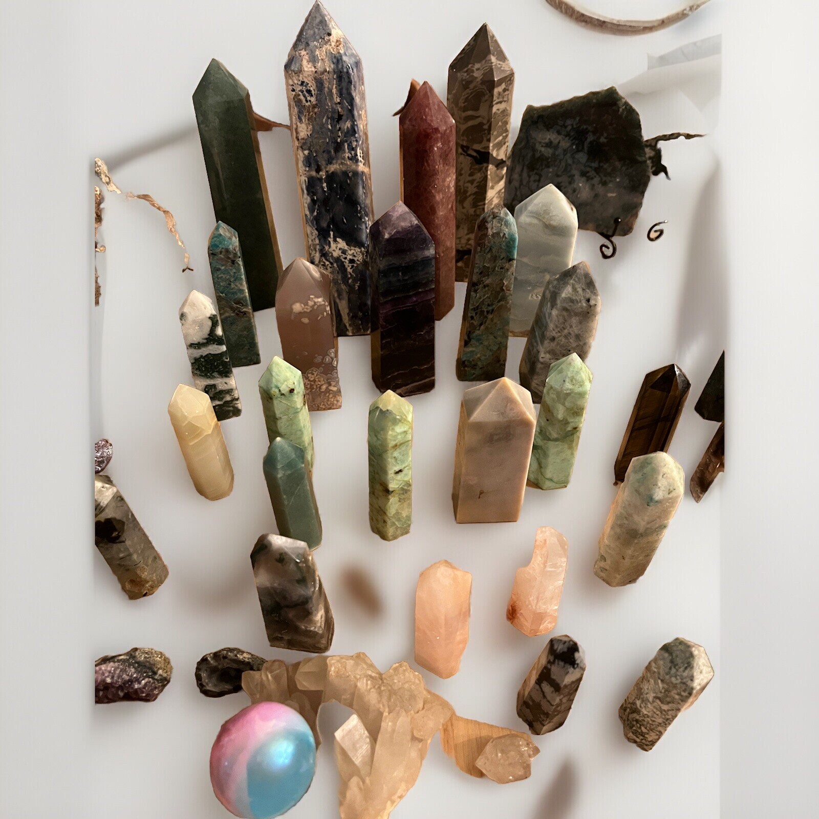 Crystal Scoop, Random Selection, Towers, Spheres, Palmstones | Gemstones Variety