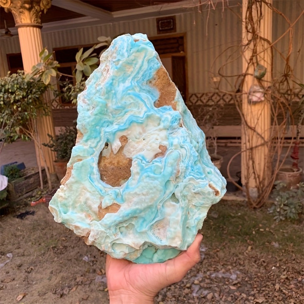 Random Irregular Hemimorphite Mineral Raw Stone Specimen Healing Decor Gift