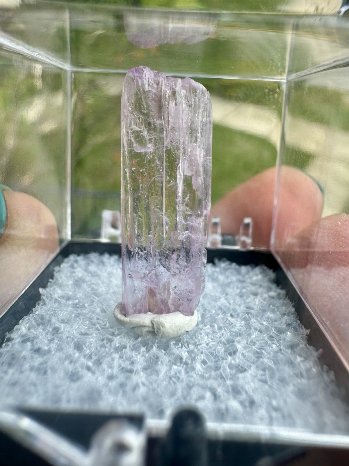 2 Gram Pink Kunzite From Afghanistan In Perky Box