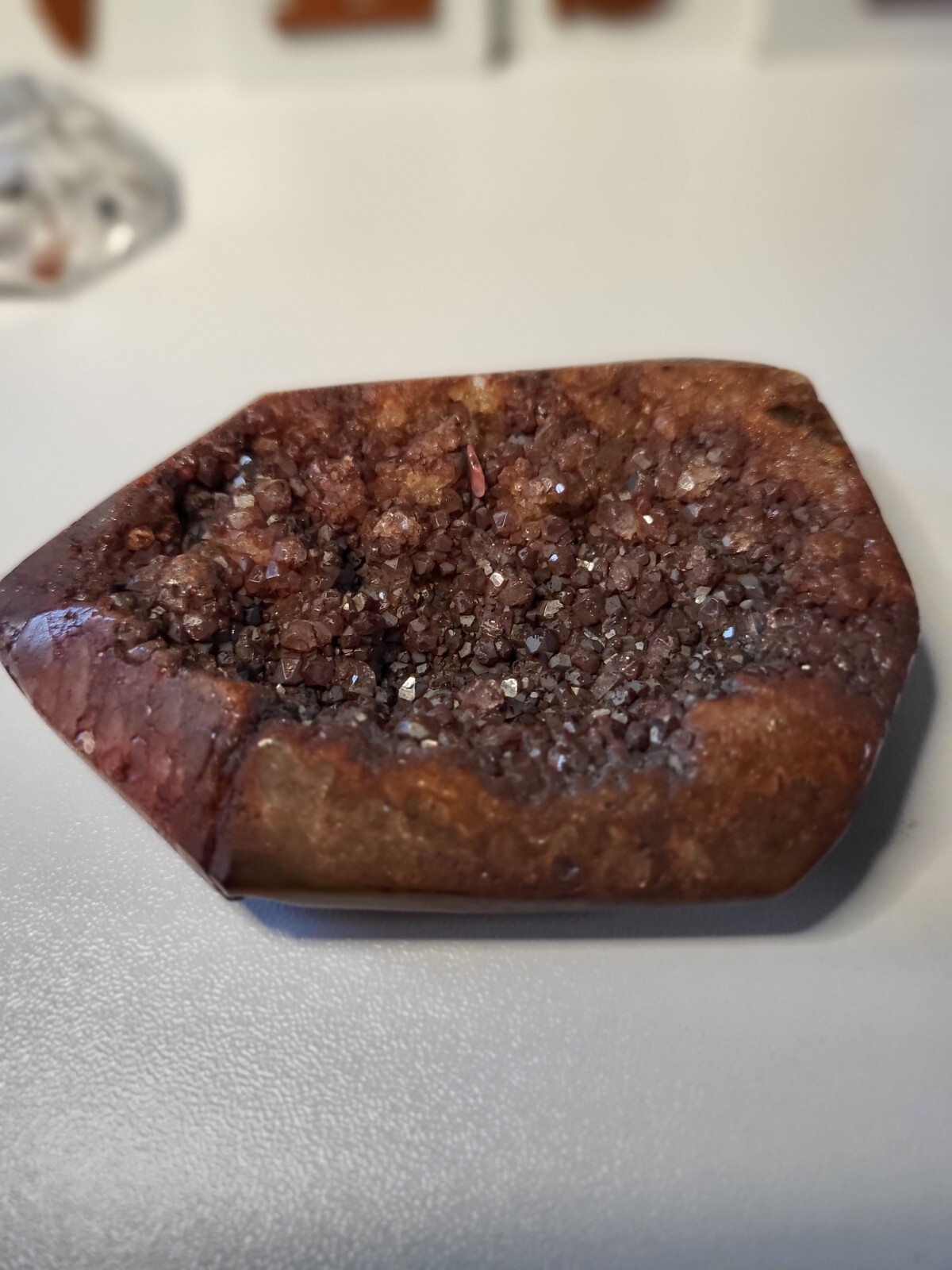Carving Carnelian Tower Reiki Crystal 2195