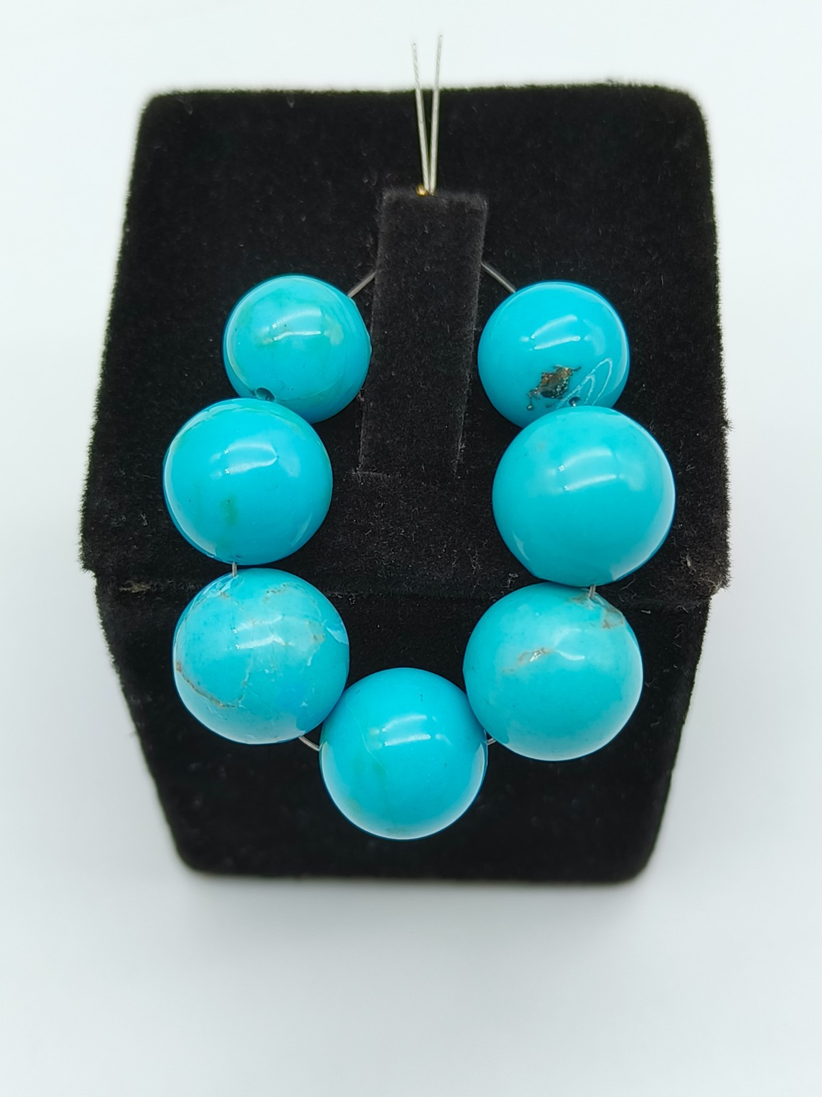 Turquoise Round Beads Natural Gemstone Round Ball Beads Gemstone Making Jewelry