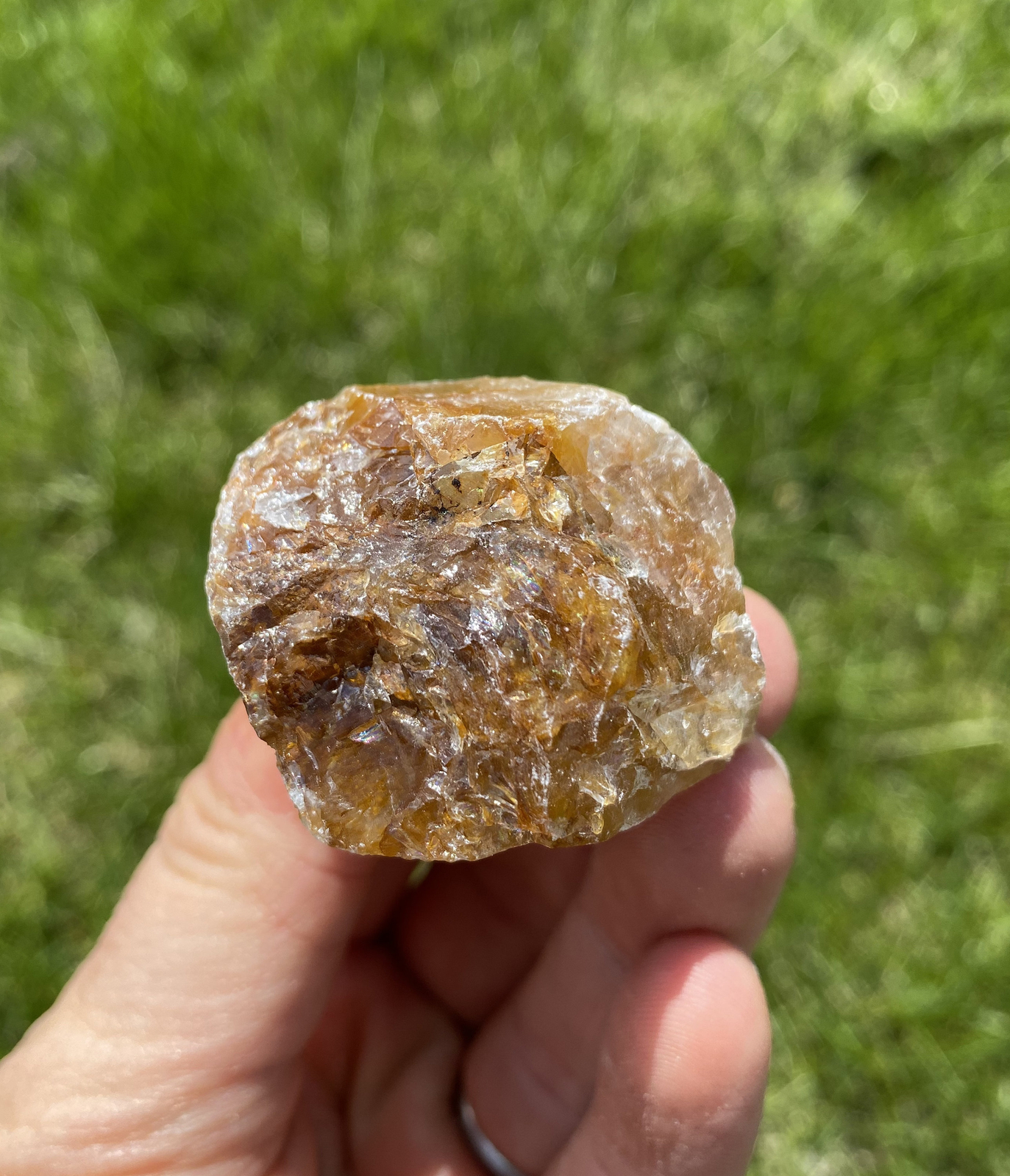 Raw Golden Healer Quartz Crystal, Natural Golden Healer Quartz from Brazil