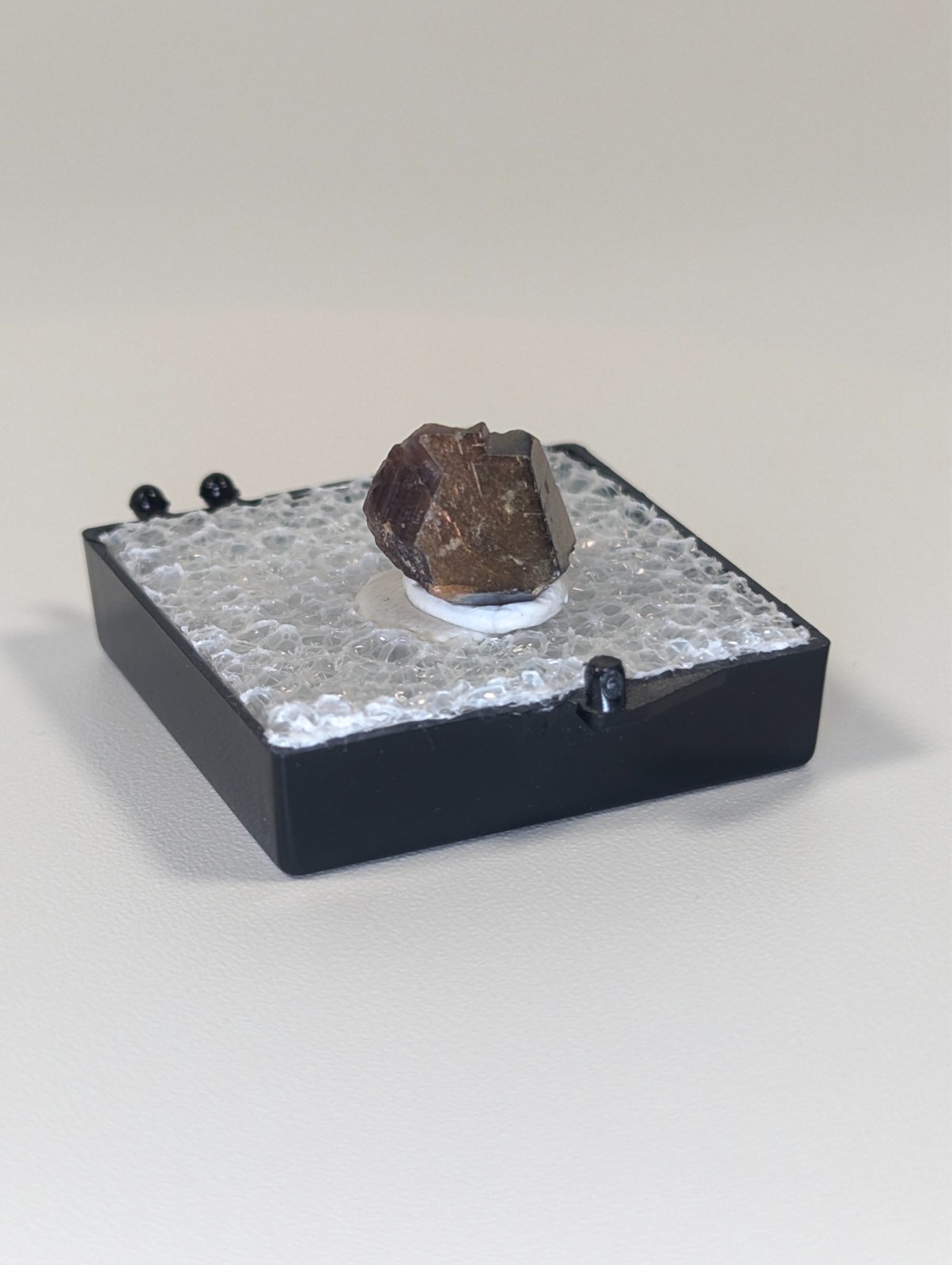 Japanese Rainbow Garnet Specimen 13.7 Ct January Birthstone Fairy Crystal Gem