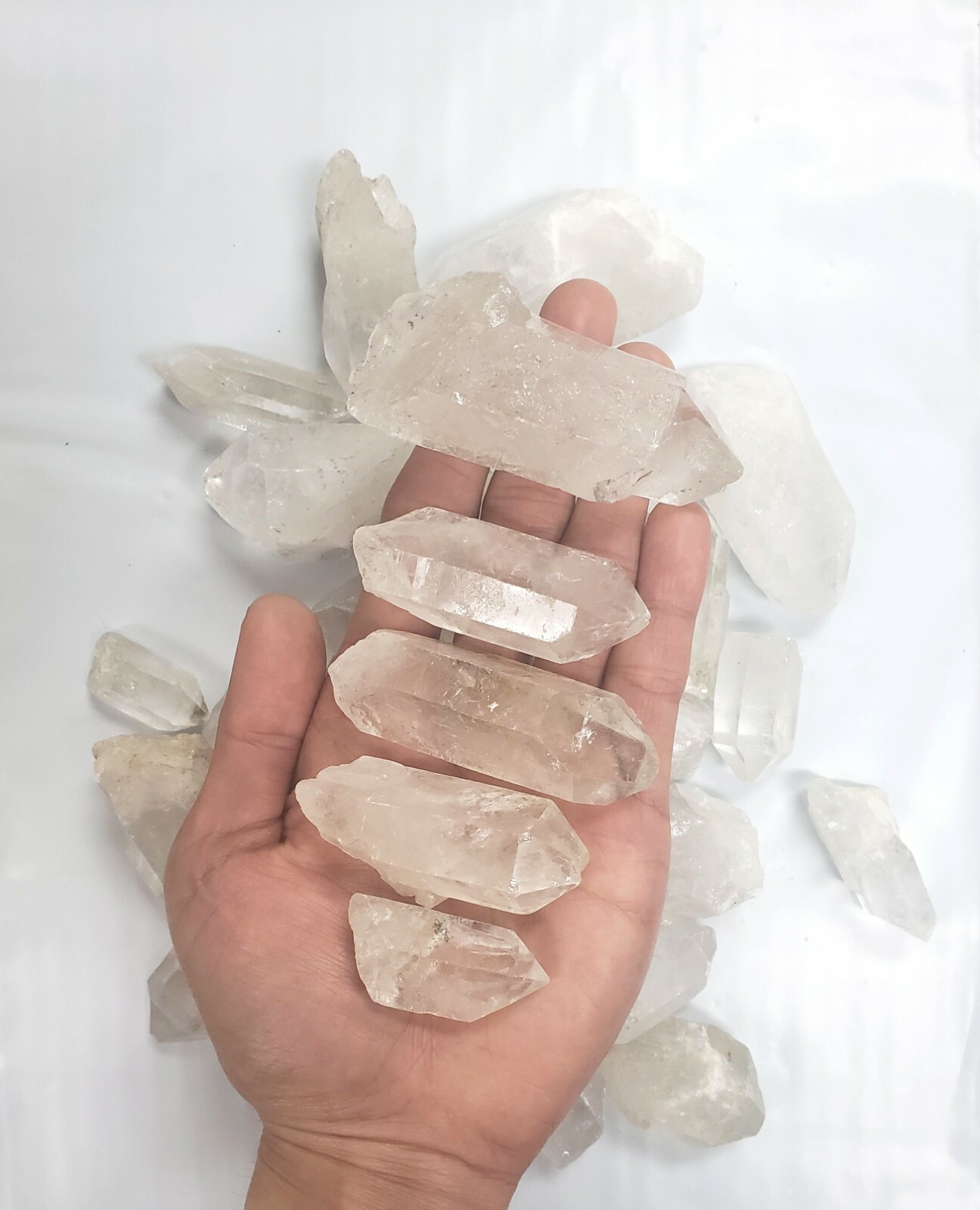 Quartz Crystal Bulk 1 LB – 2 LBS – Wholesale Quartz Crystal Points