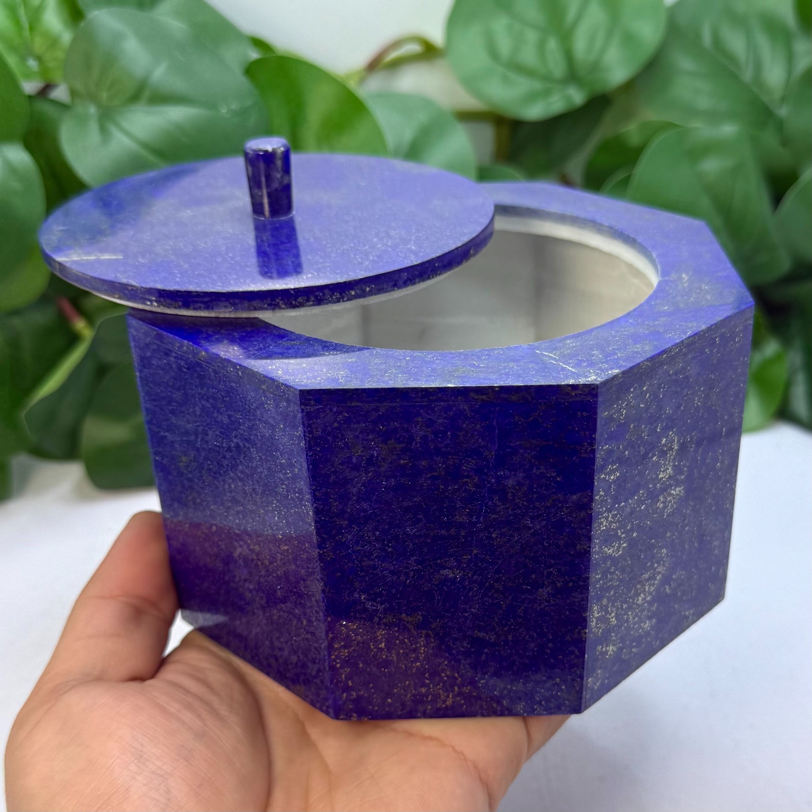 Lapis Lazuli 8 Sides Box, Lapis Box, Lapis Lazuli Box, Lapis Jewelry Box, Lapis