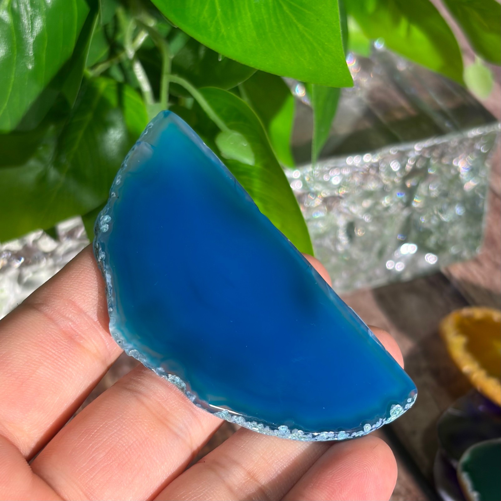 Agate Slices Bulk Lot – Random Colors & Shapes – Min 100g Guaranteed