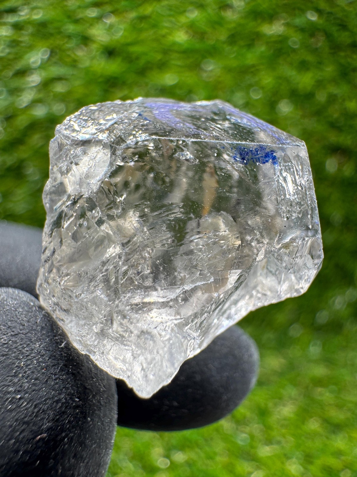 Rare! Herkimer ENHYDRO Diamond With water Inclusions! from USA! / F156