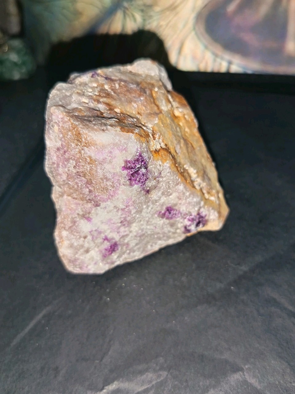 Rough Fluorite Crystal Raw Piece 200-300g