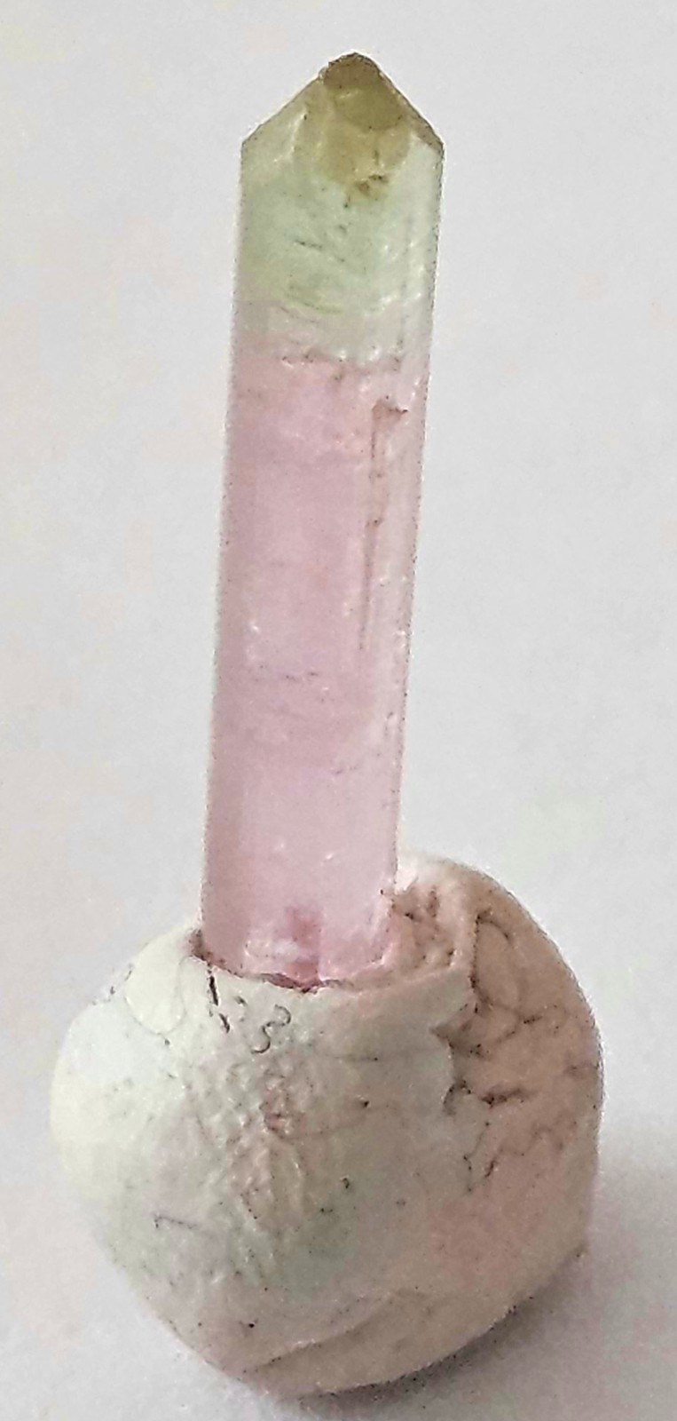 2 tone Tourmaline, Cryo-Genie Mine, San Diego, USA