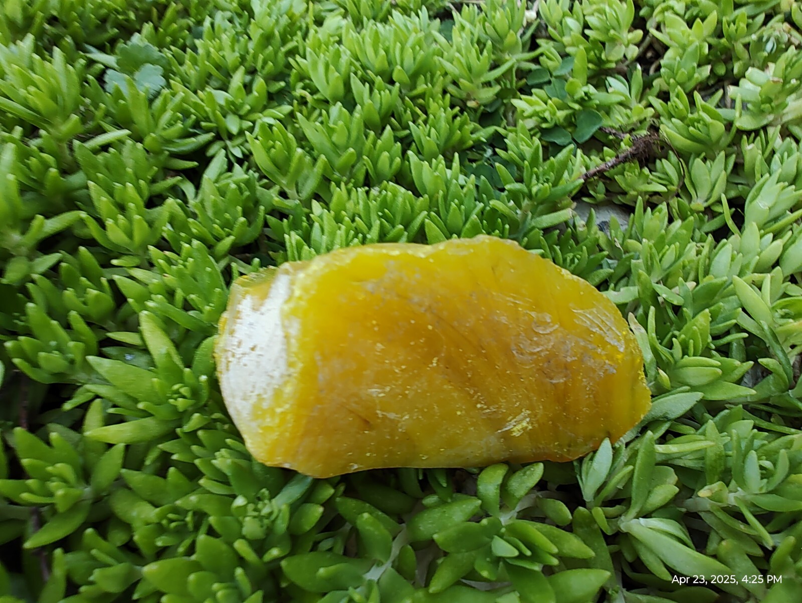 Spiritual Healing MASTER yellow sun Andara Crystal 85 Gram