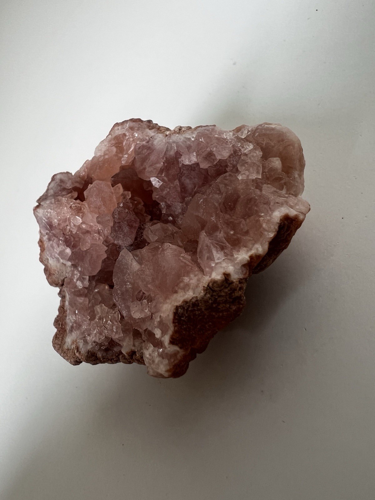 32g – Mini Pink Amethyst Geode Cave from Argentina