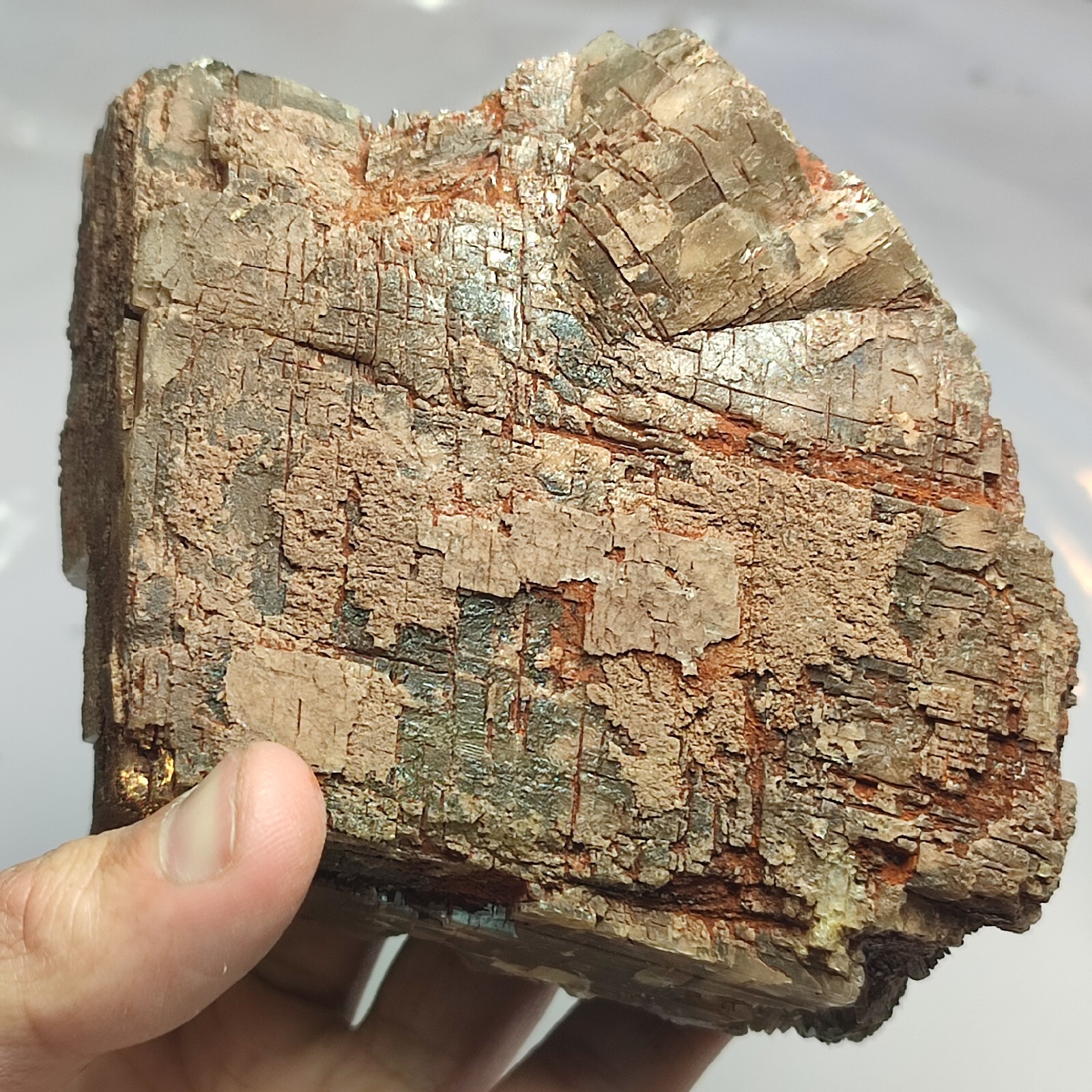 1.4-kg Gemmy Orthoclase War Feldspar Crystal With Complete Growth & Huge Size.