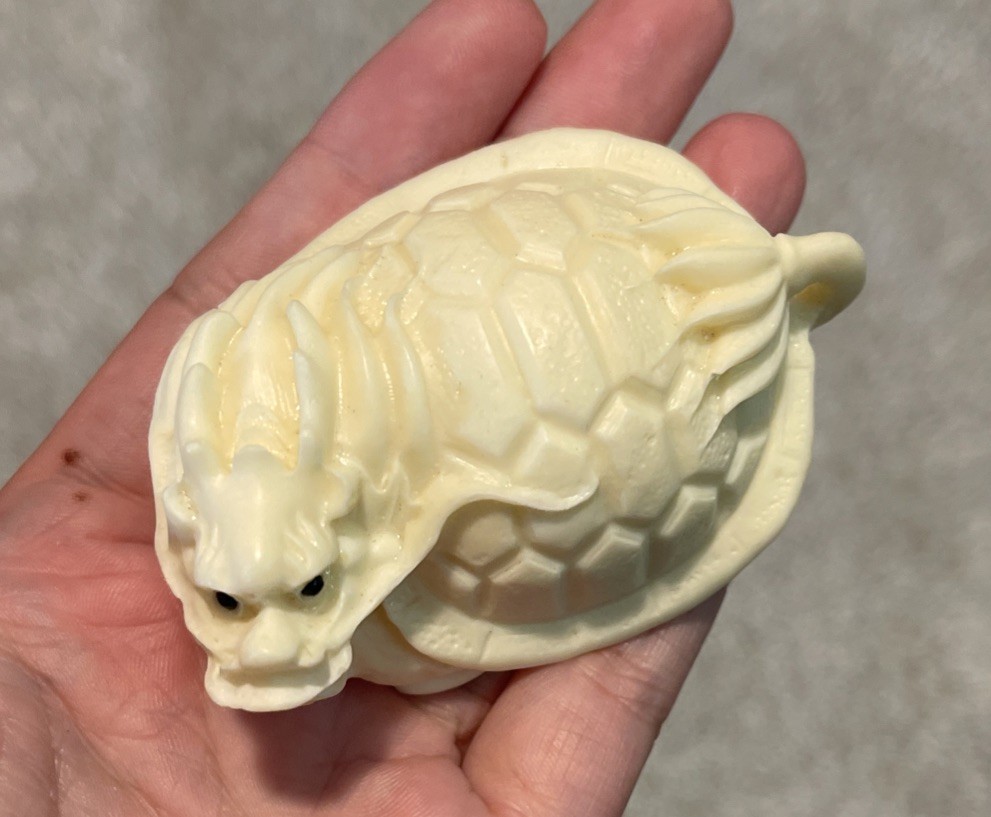 1pc Resin Tagua Nut Style Longevity Turtle Reiki Healing Gift