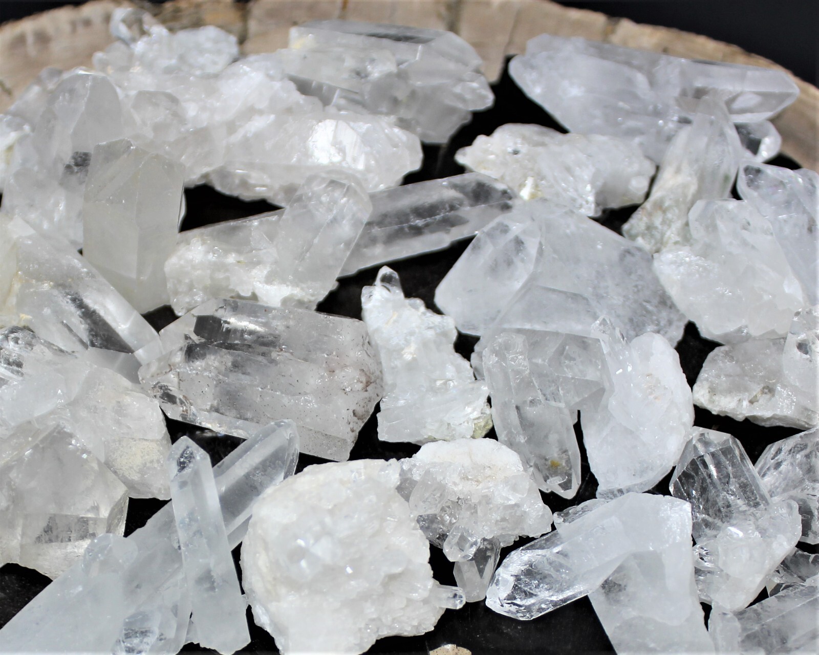 Natural MINI Clear Quartz Crystal Clusters Wholesale Bulk Lots (Premium Quality)