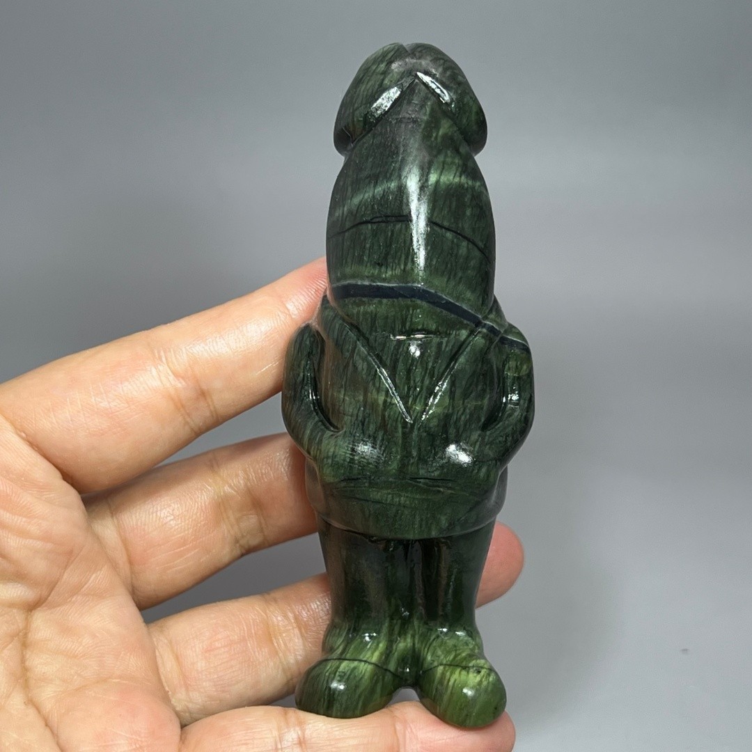5.7″ Natural garnet Male Penis skull quartz crystal skull Figurines Healing 1pc