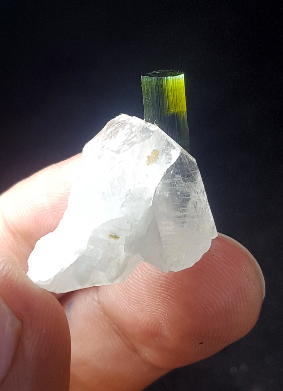 Natural Green Cap Tourmaline Crystals Spicemens From Astaknala Lot 21Pcs 692g
