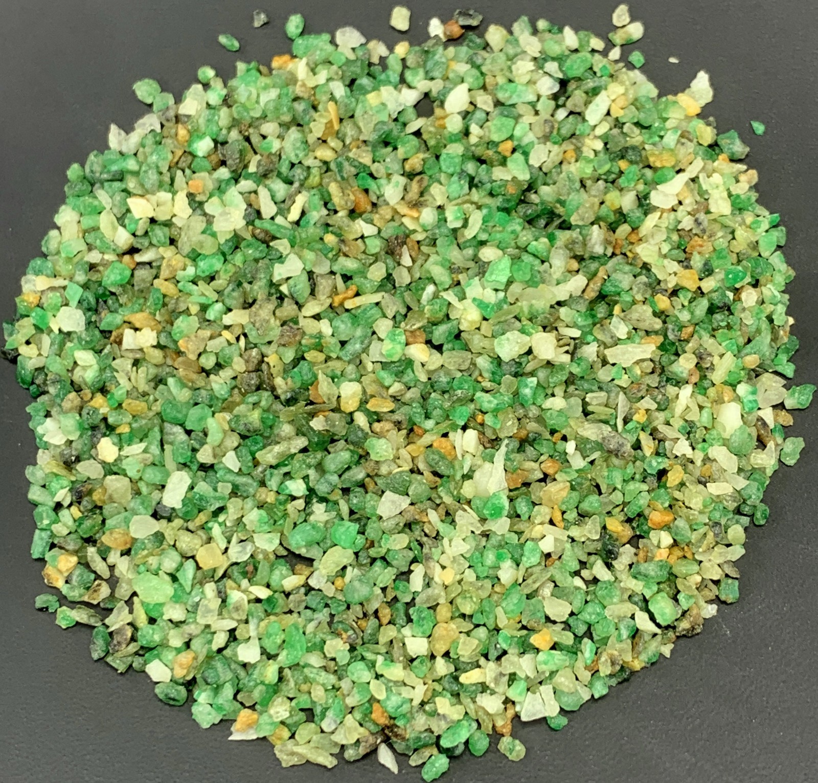 2 Grams Rough Green Emerald Crystals Lot From Swat Pakistan
