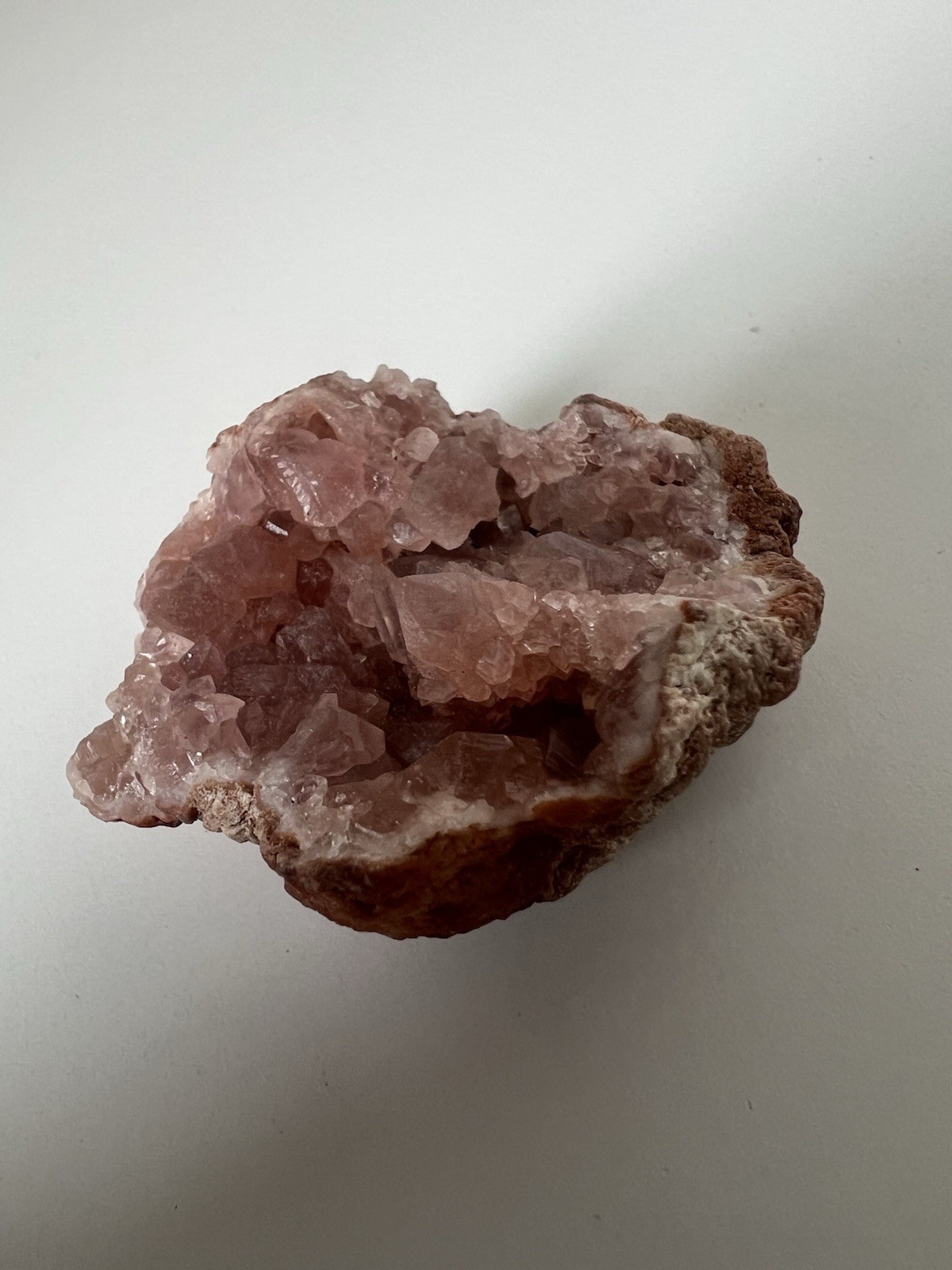 32g – Mini Pink Amethyst Geode Cave from Argentina
