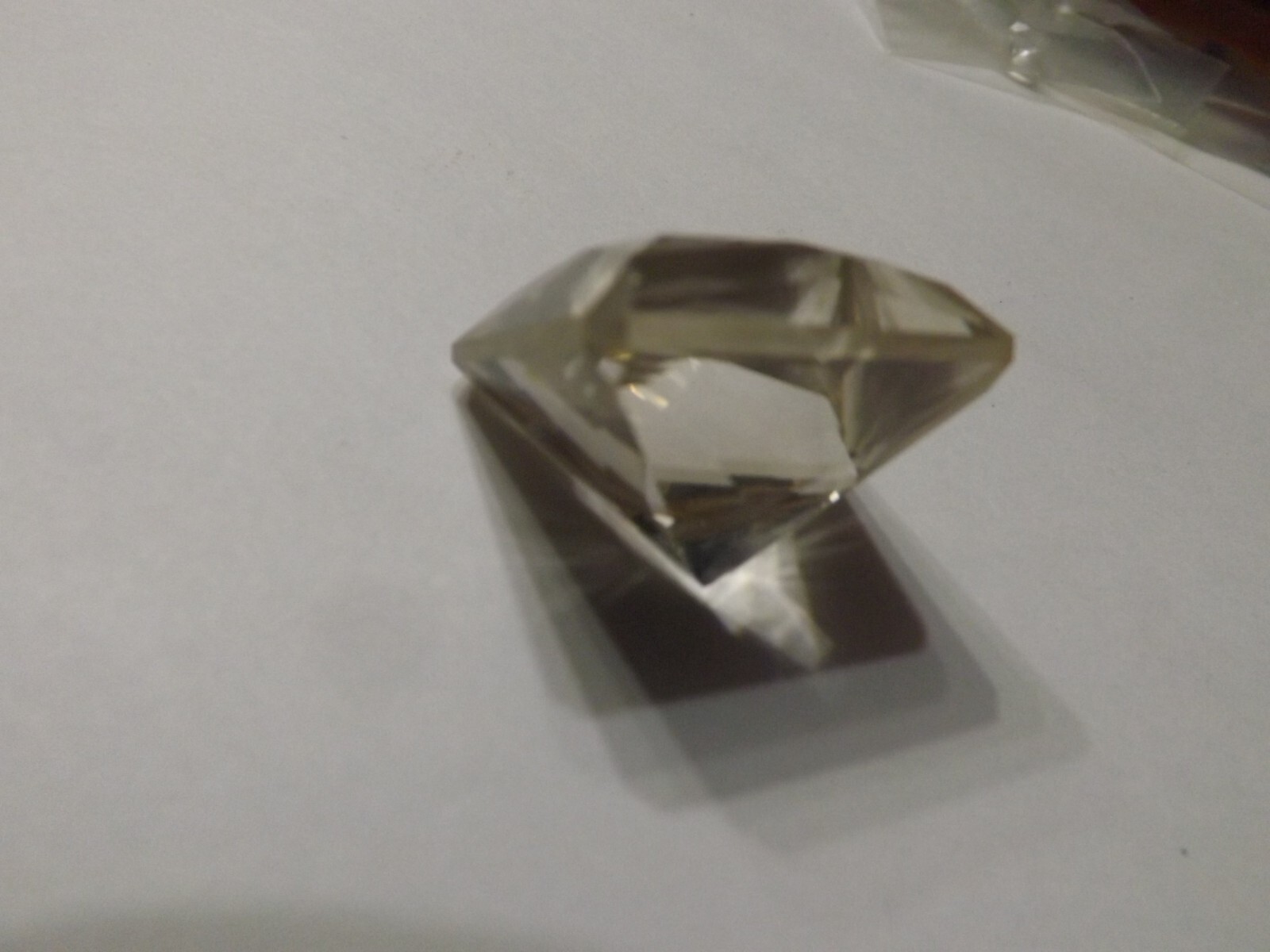 Awesome faceted Herkimer diamond crystal 119cts 29x29x24 AAA!!!