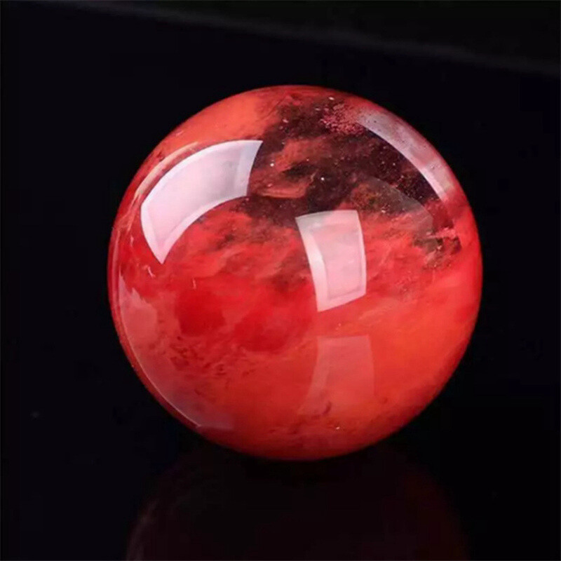 Natural Clear Rose Quartz Crystal Orb Ball Healing Energy Stone Sphere W/ Stand