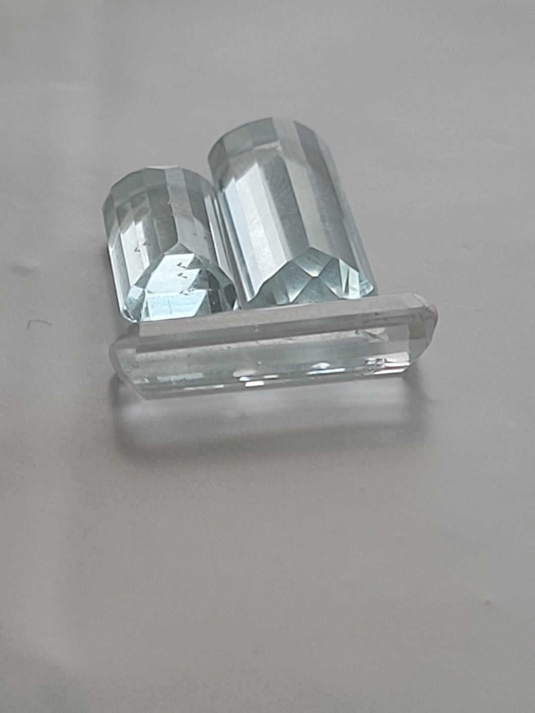 Beautiful Natural Color Aquamarine Mix Cut From Skardu Pakistan (Single Peice)