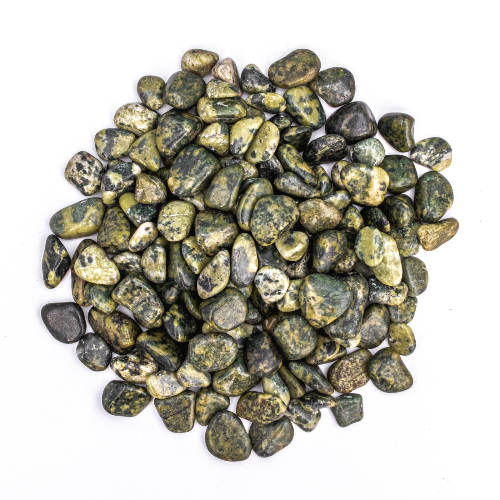 1 lb Tumbled Nephrite Jade Small Gemstone Crystal Crafting Gem Specimens Jewelry