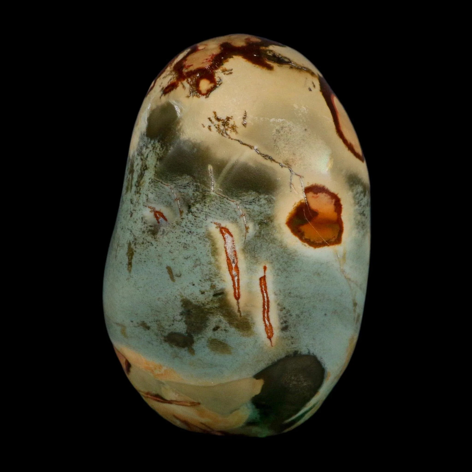 4.2″ Polychrome Jasper Natural Polished Mineral Madagascar Self Standing