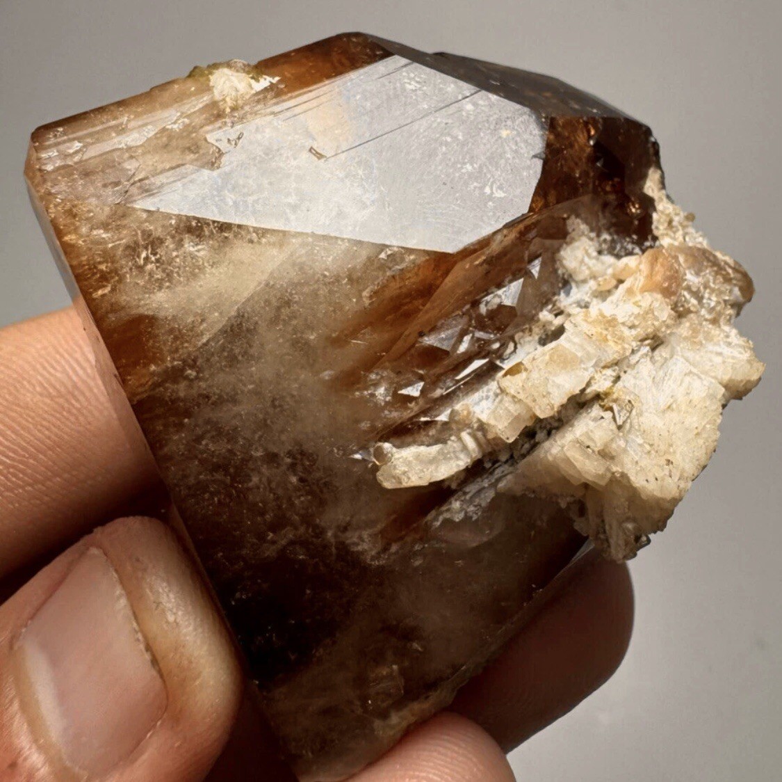 U20711 611ct Extra Large Mystical Imperial Topaz Crystal Raw Natural Rou G2U
