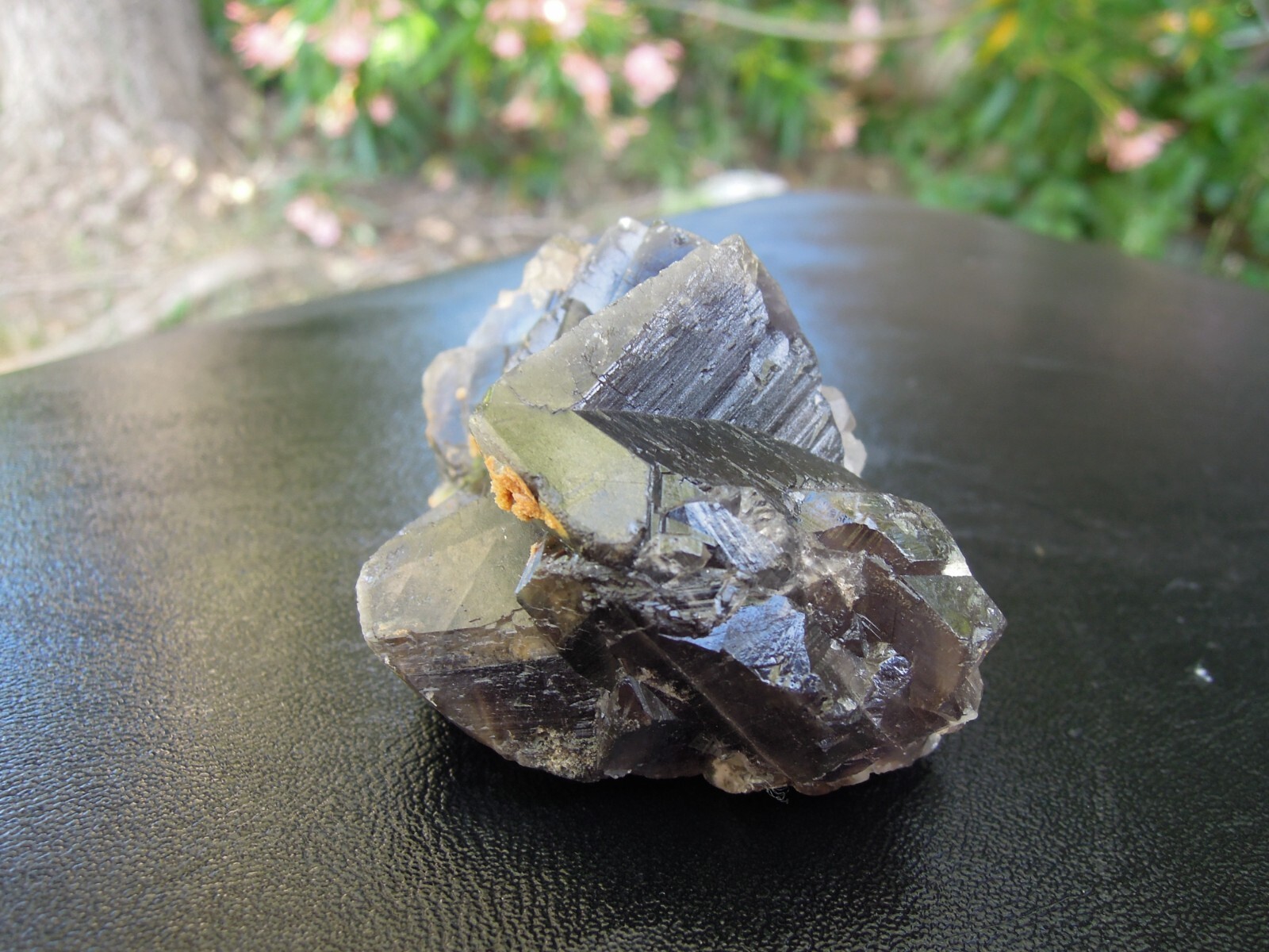 176g Natural Dark Blue Fluorite Crystal Cluster Mineral Speciman